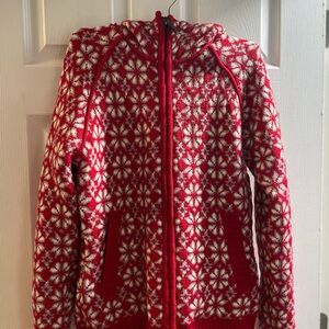 Icelandic snowflake Patterned Women's Jacket